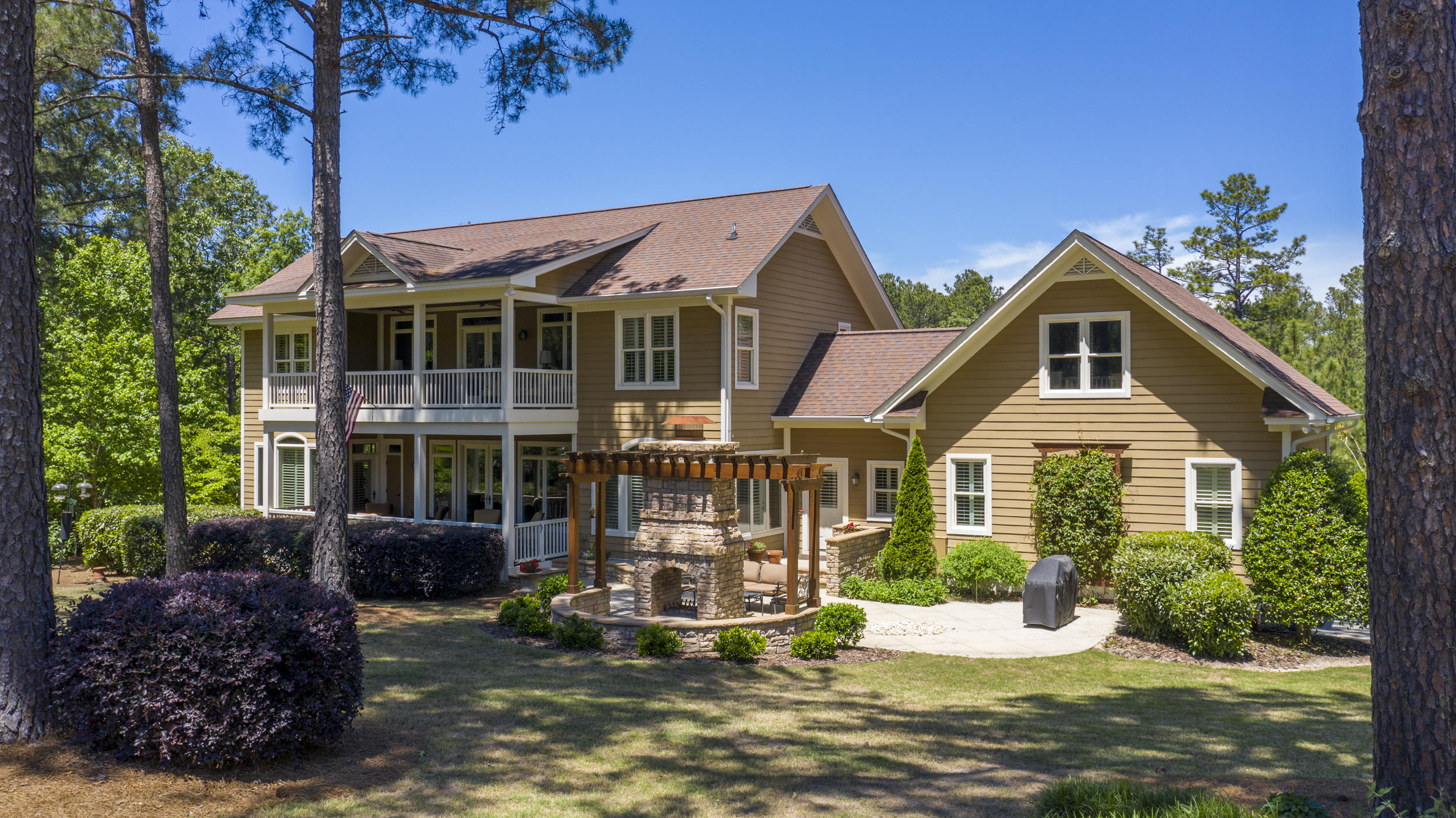 28 Middlebury Road Pinehurst, NC 28374 - Photo 45 of 48 Rear view of home