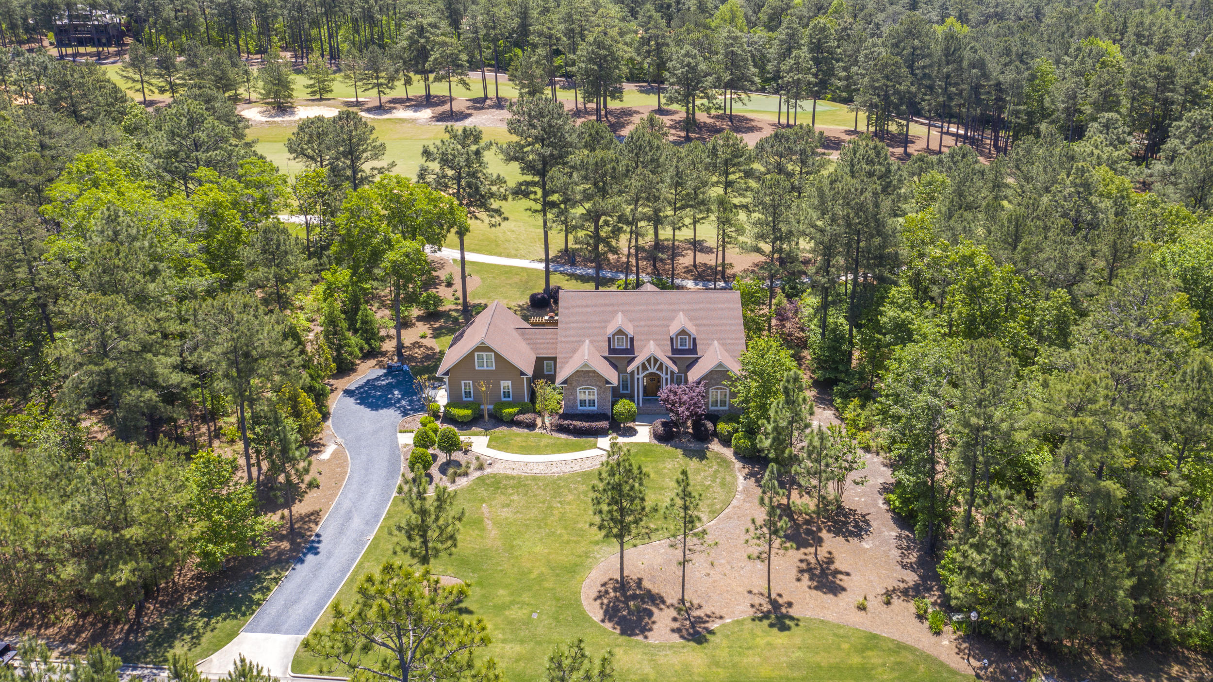 28 Middlebury Road Pinehurst, NC 28374 - Photo 46 of 48 Overhead view of property