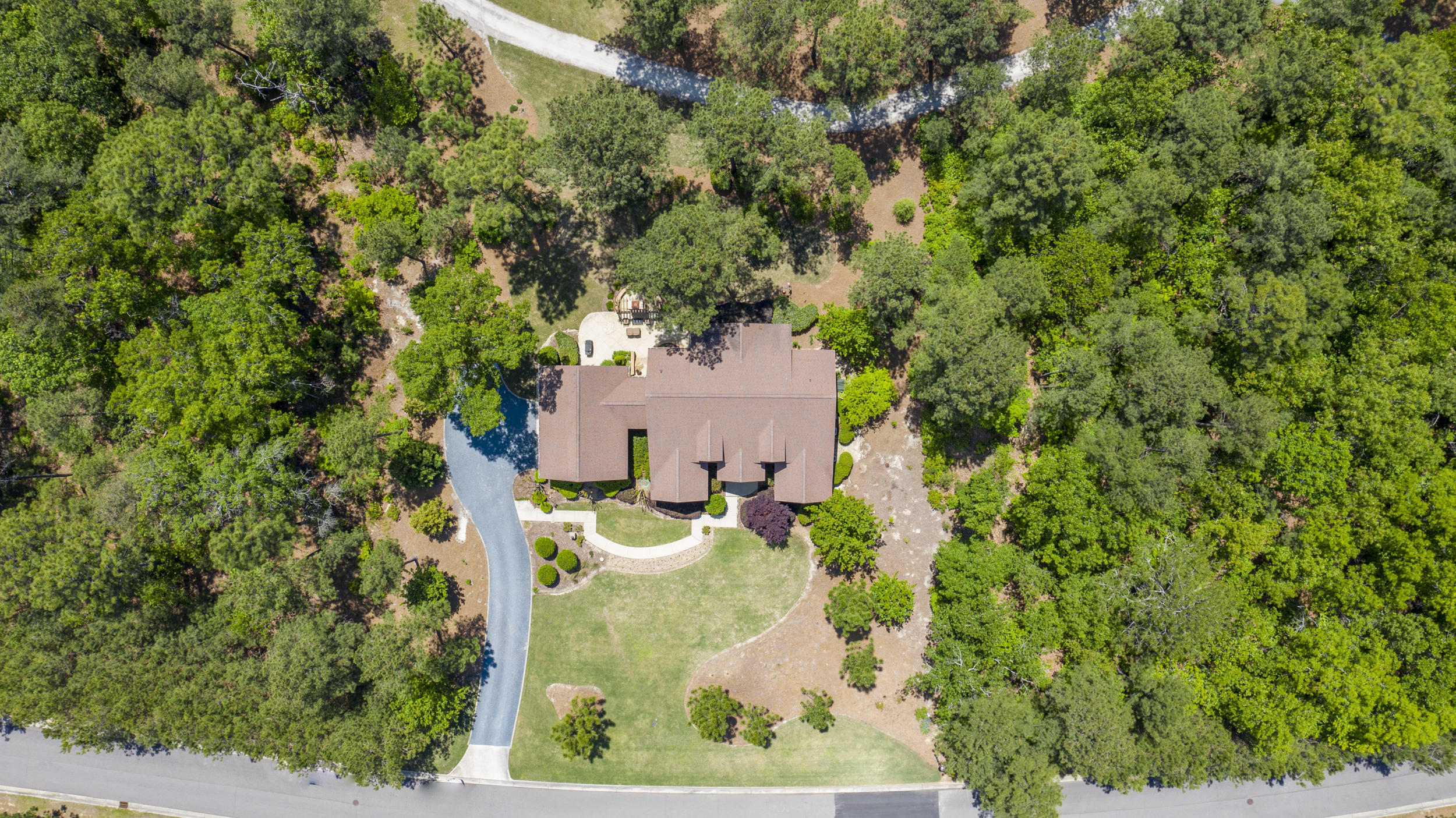 28 Middlebury Road Pinehurst, NC 28374 - Photo 5 of 48 Aerial Overhead