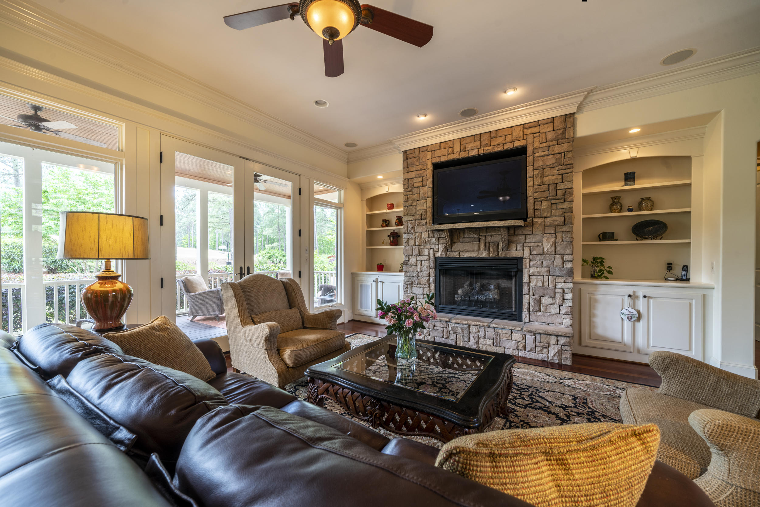 28 Middlebury Road Pinehurst, NC 28374 - Photo 10 of 48 Fireplace