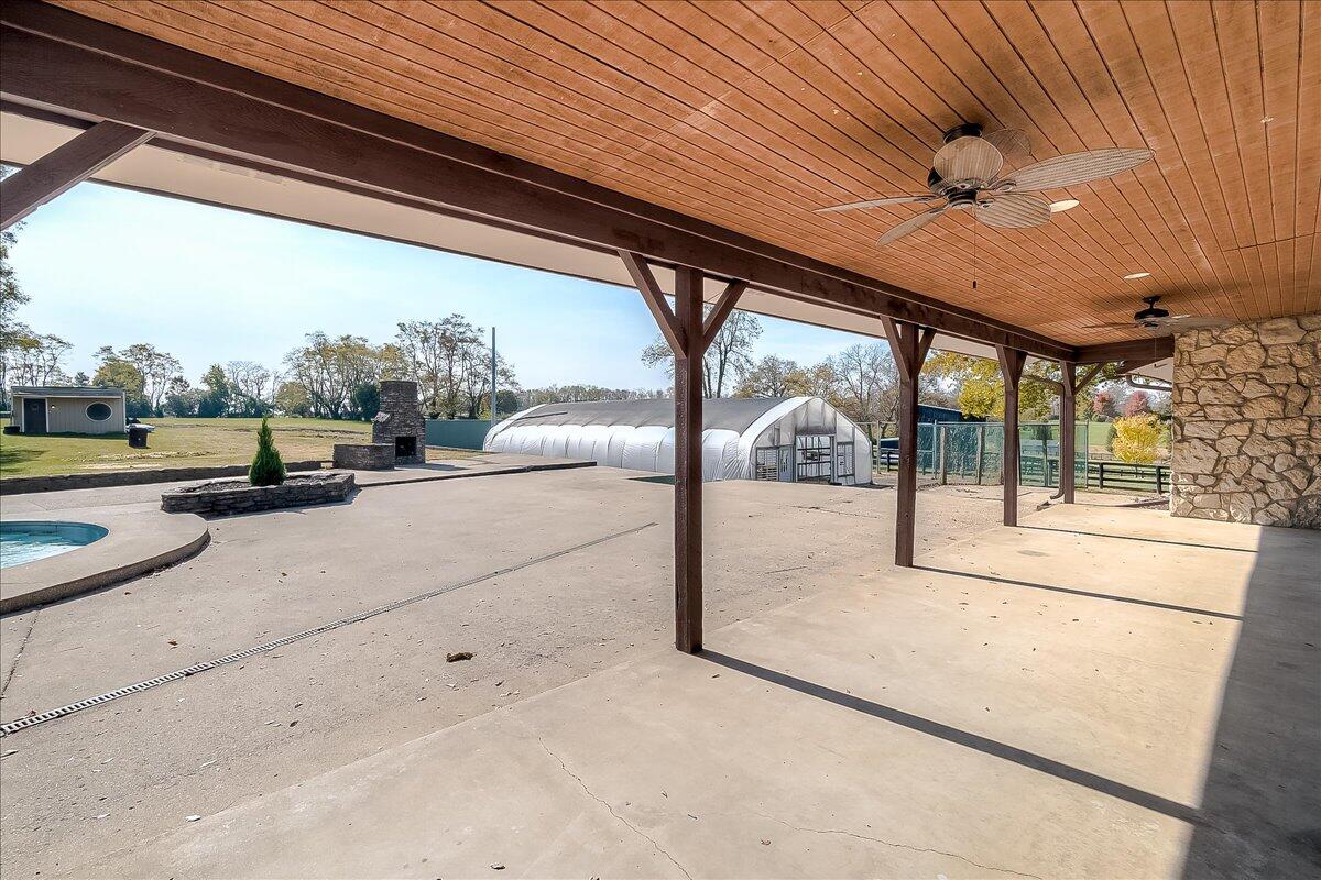 5376 Stewart Road Lexington, KY 40516 - Photo 81 of 98 Covered Back Patio