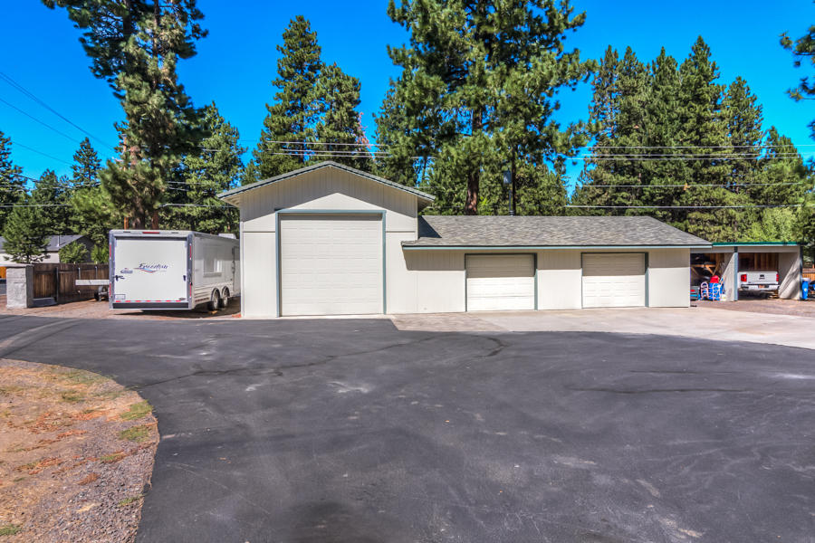 19116 Kiowa Road Bend, OR 97702 - Photo 4 of 38 Shop has parking on both sides and behind, you can drive all around it and the perimeter is fenced.