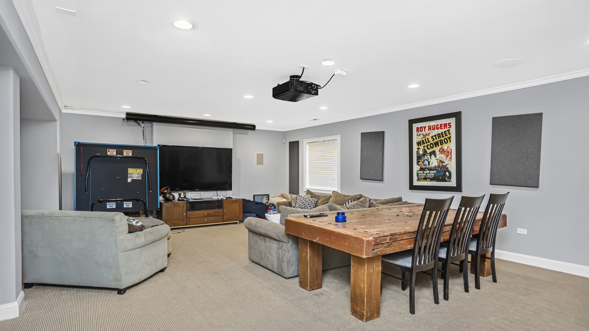 833 Chatham Road Glenview, IL 60025 - Photo 39 of 50 a living room with furniture and a flat screen tv