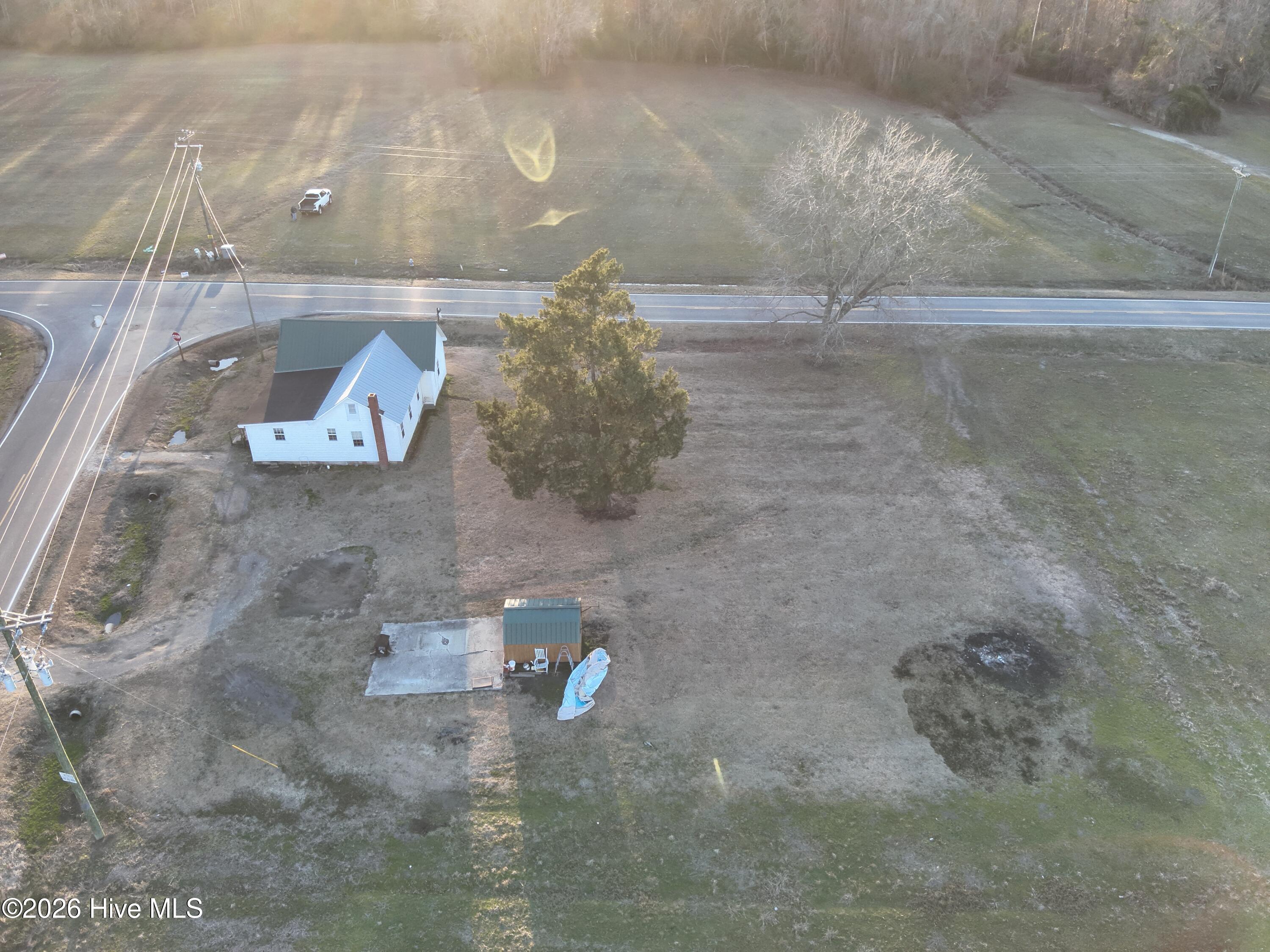586 Clay Bottom School Road Chocowinity, NC 27817 - Photo 7 of 9 DJI_20260119164522_0010_V