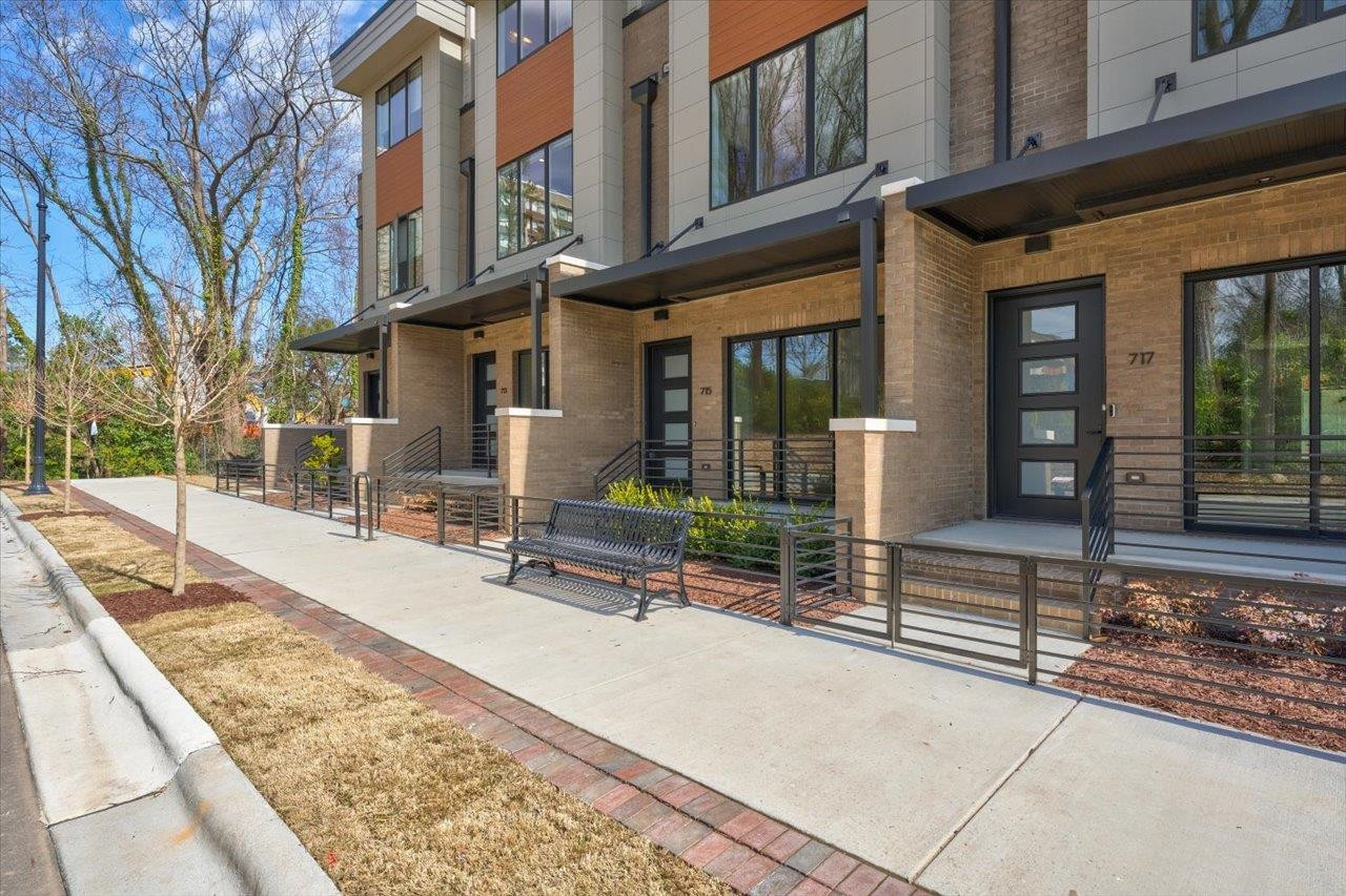 749 Willard Street, Unit 7 Durham, NC 27701 - Photo 2 of 43 a view of a building with sitting area