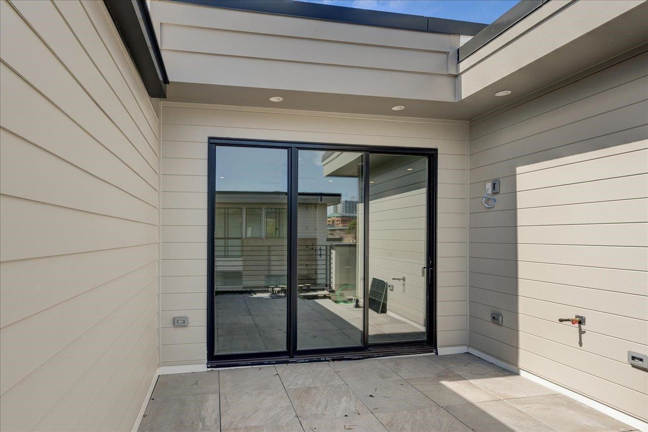 749 Willard Street, Unit 7 Durham, NC 27701 - Photo 29 of 43 a view of a wooden door