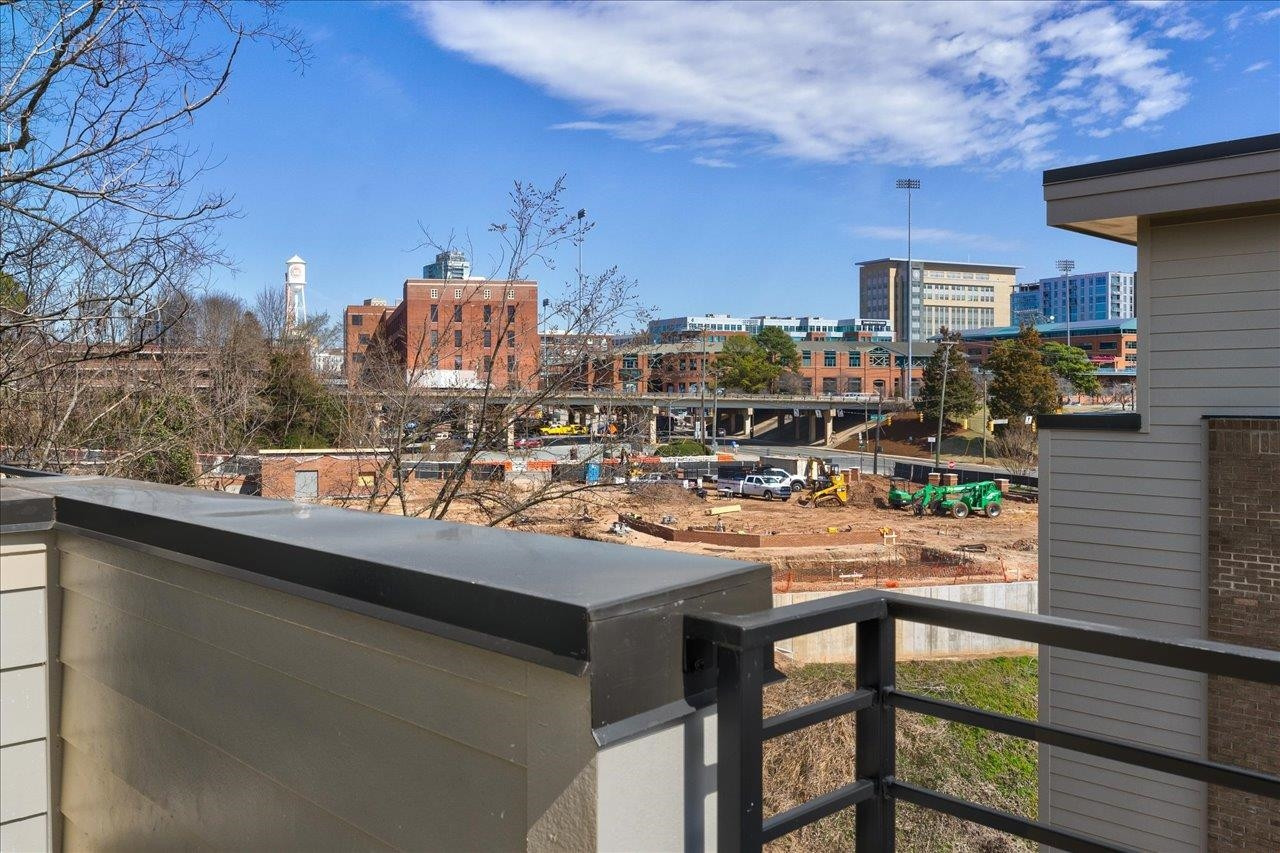 749 Willard Street, Unit 7 Durham, NC 27701 - Photo 30 of 43 a view of a city from a balcony