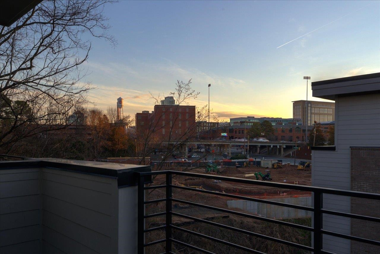 749 Willard Street, Unit 7 Durham, NC 27701 - Photo 31 of 43 a view of a city from a balcony