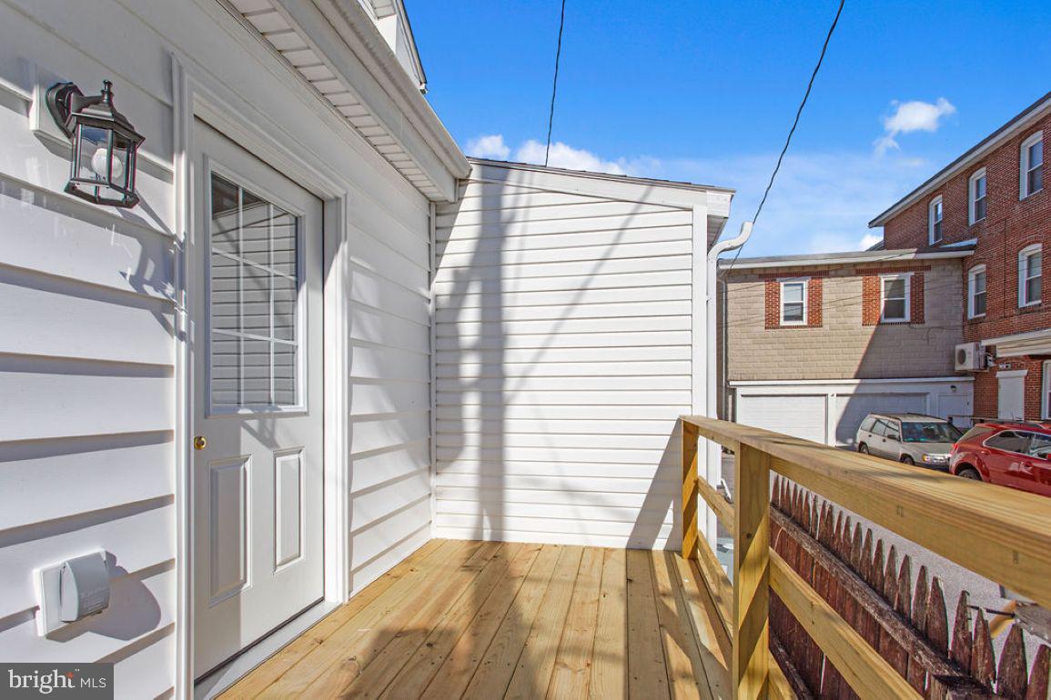 3 Sprenkle Avenue Hanover, PA 17331 - Photo 26 of 28 a view of a balcony and wooden floor