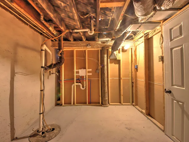 a view of a houses from a balcony