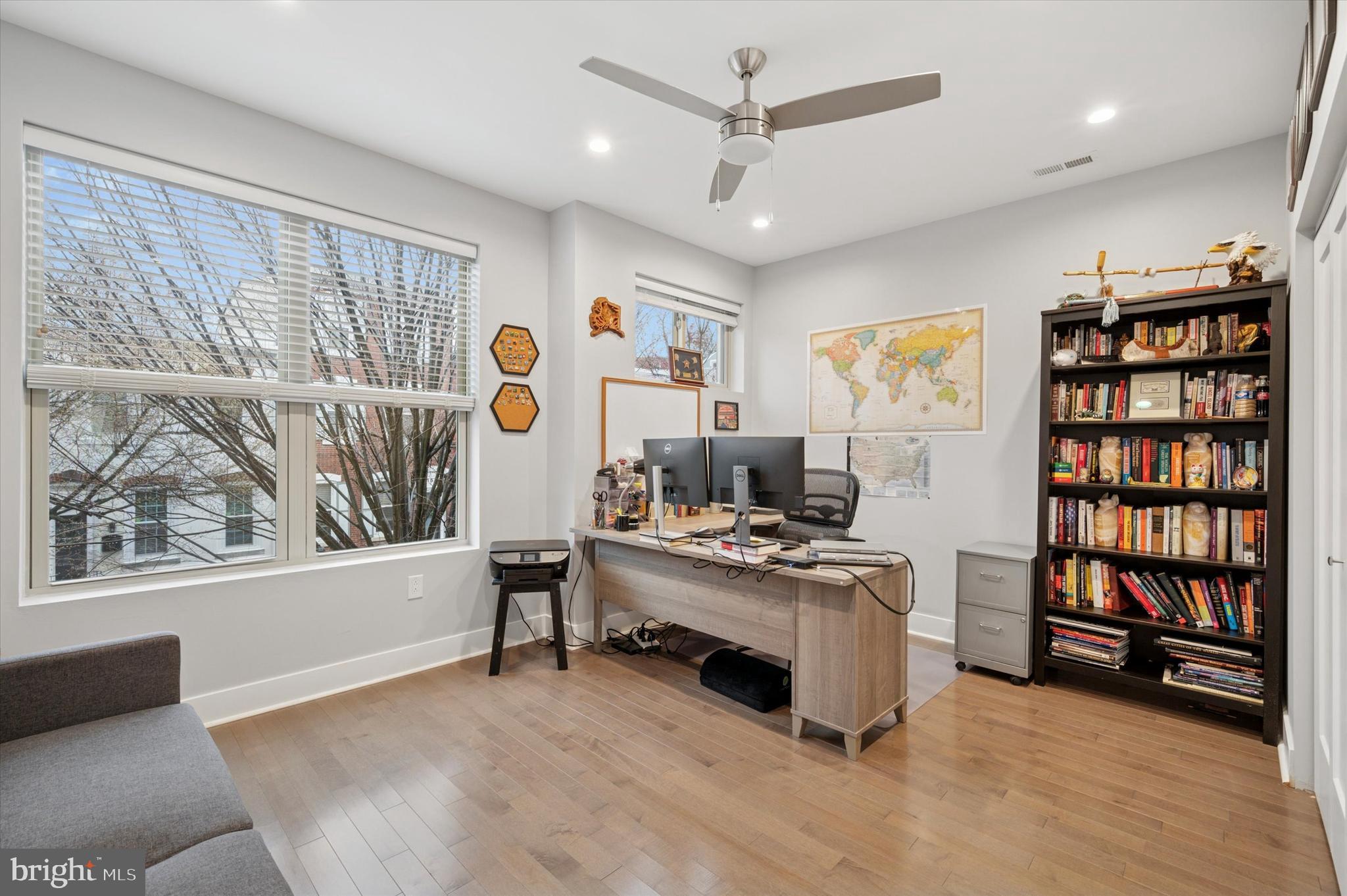 152 Kalos Street Philadelphia, PA 19128 - Photo 15 of 26 a view of work space with furniture and a window