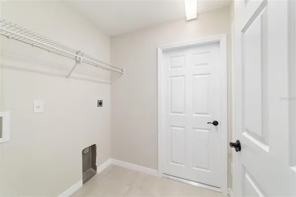 a view of empty room