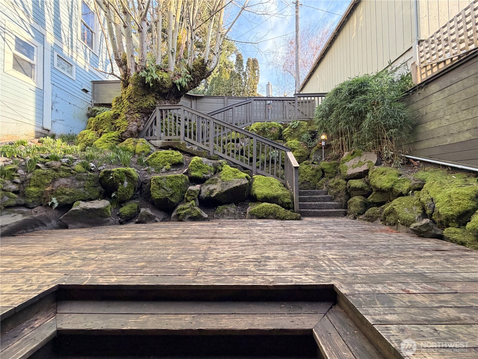 3217 East Madison Street Seattle, WA 98112 - Photo 35 of 40 a view of a yard with an outdoor space