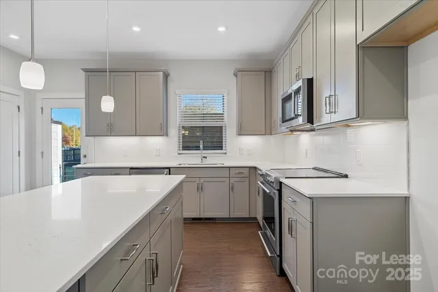 a close view of stove