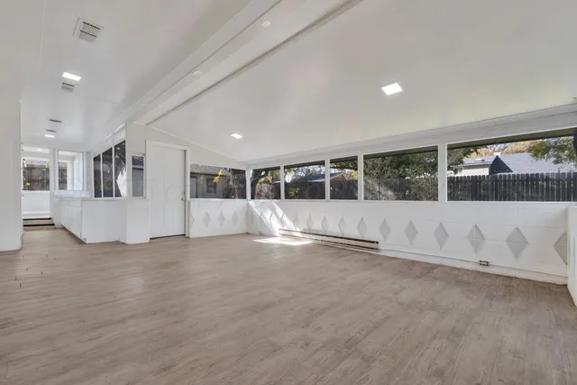 a view of livingroom with a flat screen tv