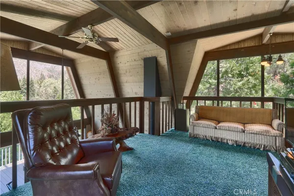 a room with a bed and a window