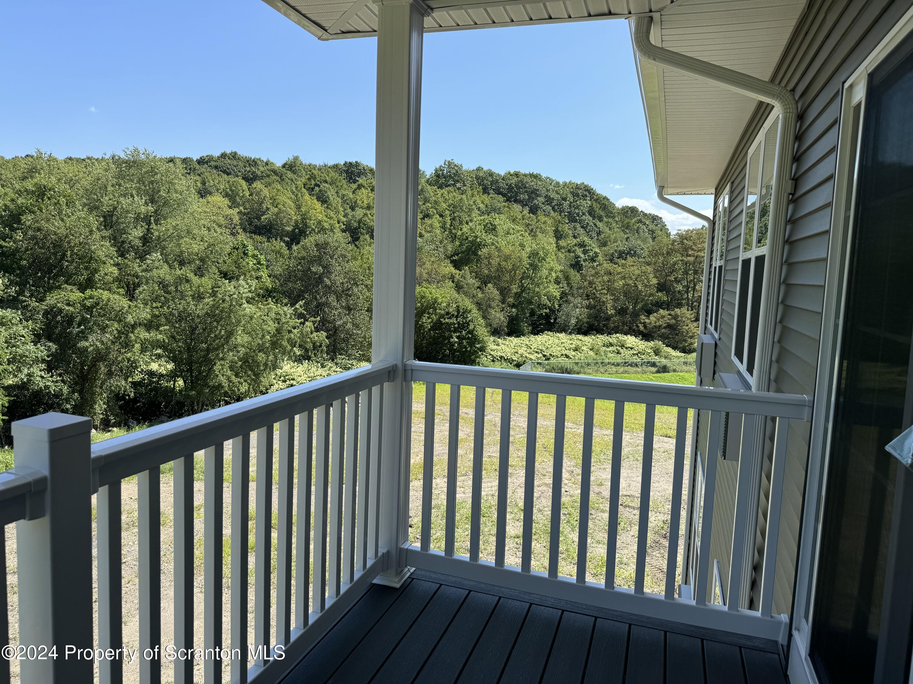 104 Circle Drive Taylor, PA 18517 - Photo 17 of 31 a view of a balcony with an outdoor space