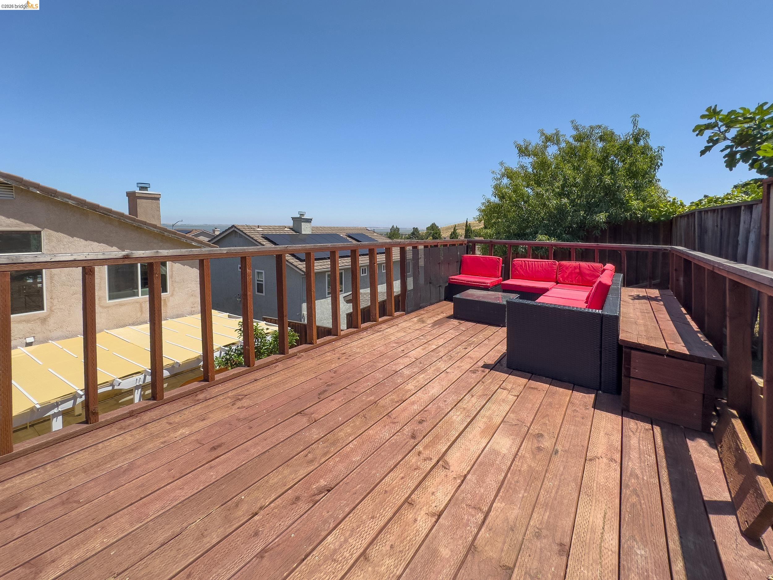 512 Burdick Drive Bay Point, CA 94565 - Photo 44 of 50 Expansive outdoor deck featuring wood-finish flooring and a wood railing