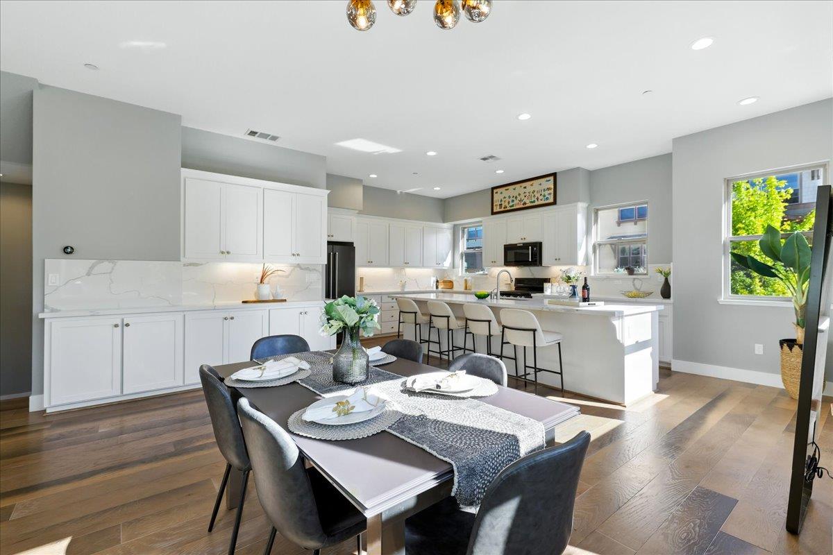 324 Cherokee Loop Mountain View, CA 94043 - Photo 13 of 62 a view of kitchen with cabinets table and chairs