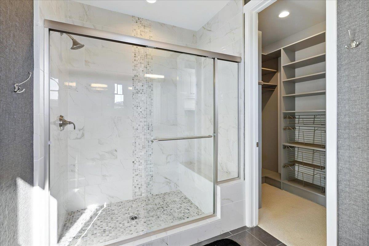 324 Cherokee Loop Mountain View, CA 94043 - Photo 34 of 62 a bathroom with a glass shower door