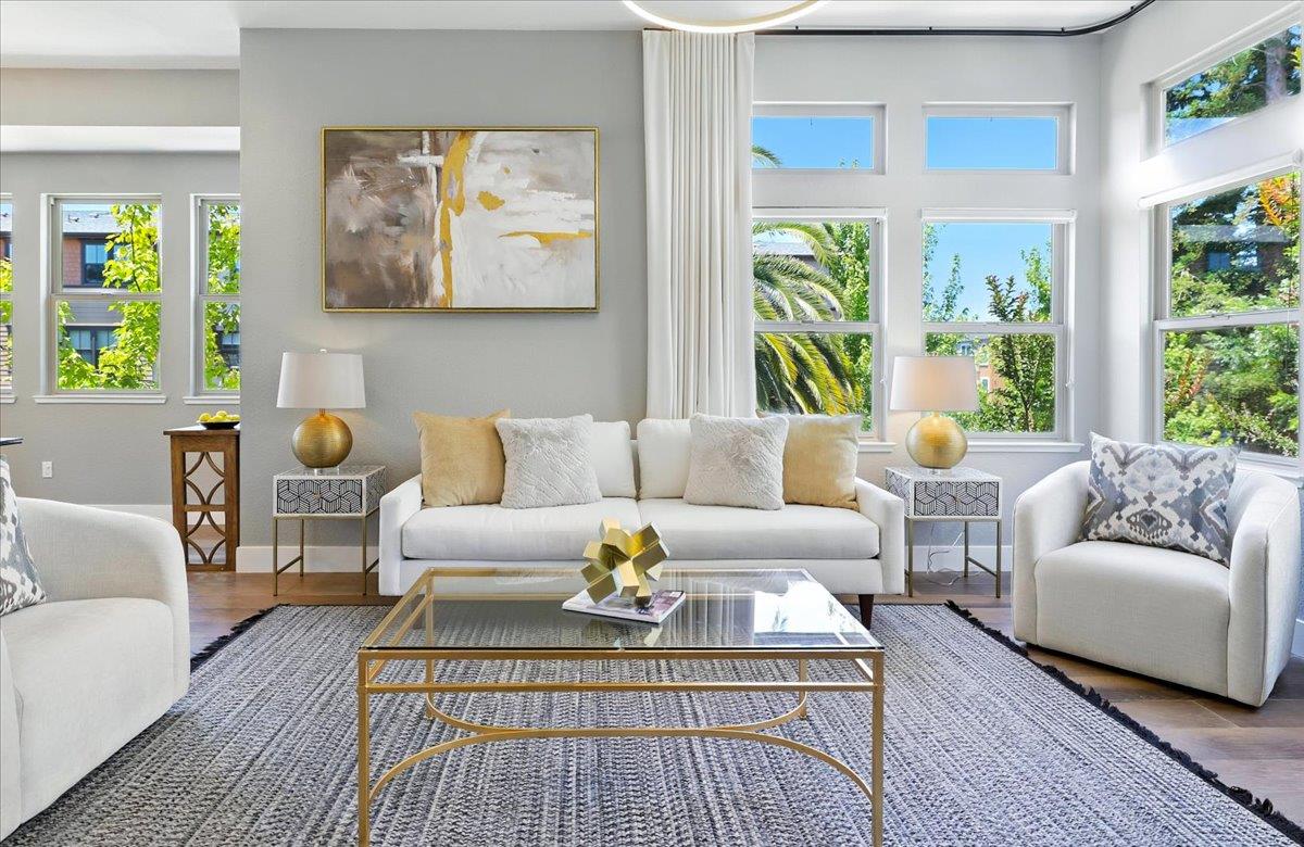 324 Cherokee Loop Mountain View, CA 94043 - Photo 6 of 62 a living room with furniture and a rug