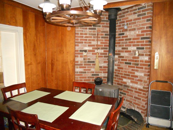 52 Malvern Road Brockton, MA 02301 - Photo 3 of 8 a view of a dining room with furniture and chandelier