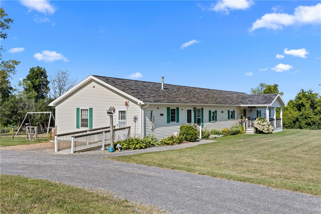 3425 County House Road Jerusalem, NY 14527 - Photo 5 of 50 Side of Home In-Law Entrance