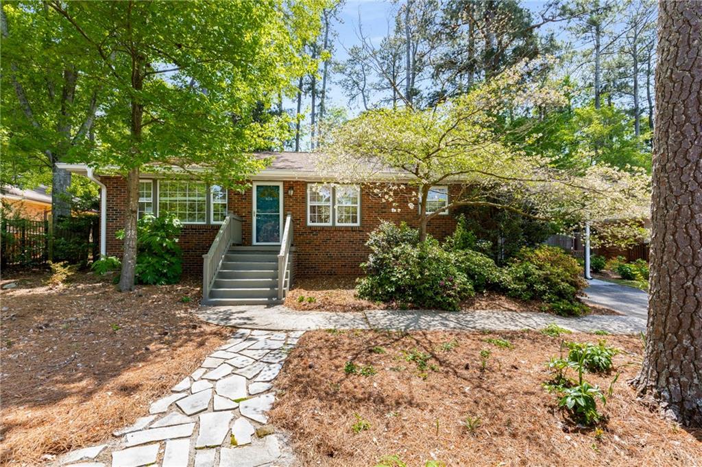 404 Bridlewood Circle Decatur, GA 30030 - Photo 1 of 1 a view of a house with a yard