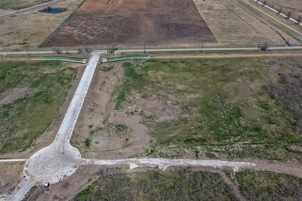 a view of a yard with plants