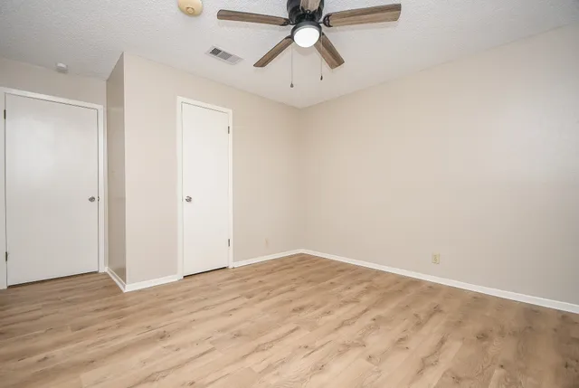 wooden floor in an empty room