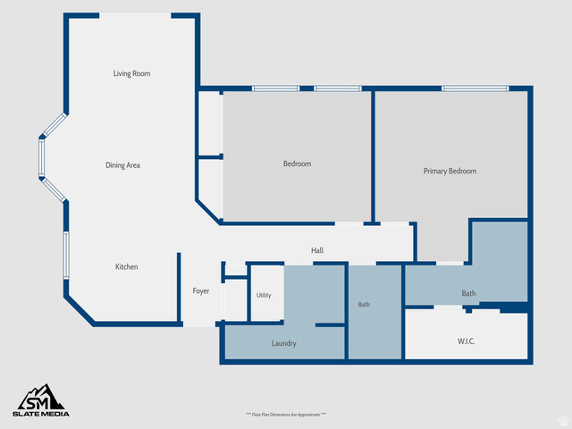 8264 South Resaca Drive, Unit K3 Sandy, UT 84070 - Photo 30 of 30 Floor plan