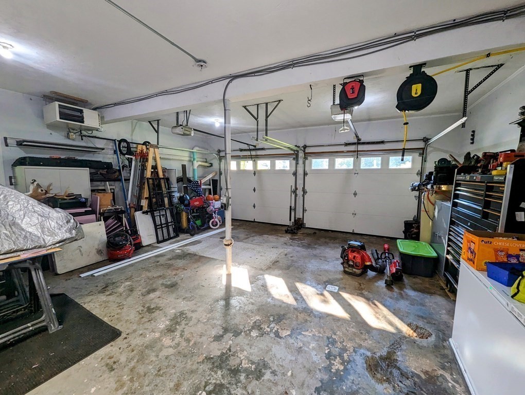 93 Blood Road Charlton, MA 01507 - Photo 34 of 42 a view of a garage with storage