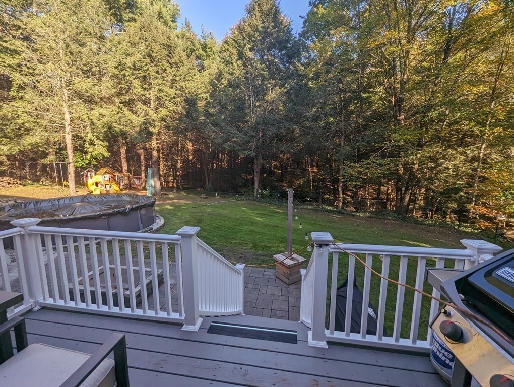 93 Blood Road Charlton, MA 01507 - Photo 38 of 42 a view of a deck with a yard