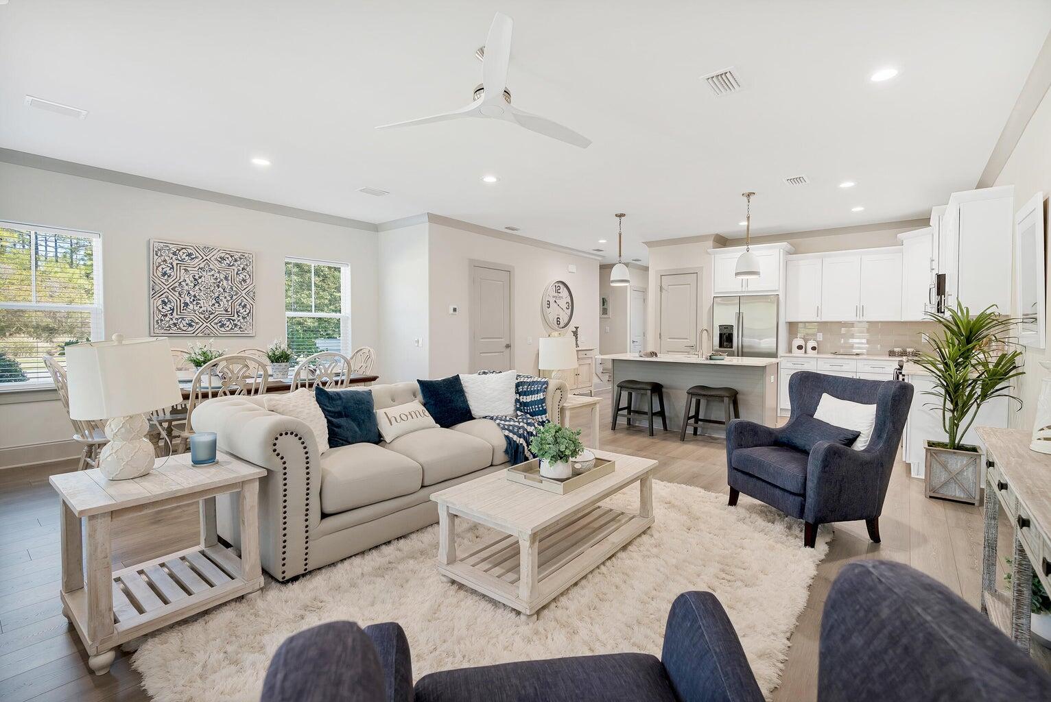 35 Golden Bell Ct Inlet Beach, Unit 35D Inlet Beach, FL 32461 - Photo 12 of 41 WSO TOWNHOME PIC GREAT ROOM VIEW FROM LI