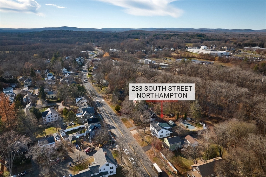 283 South Street Northampton, MA 01060 - Photo 31 of 32 an aerial view of a city
