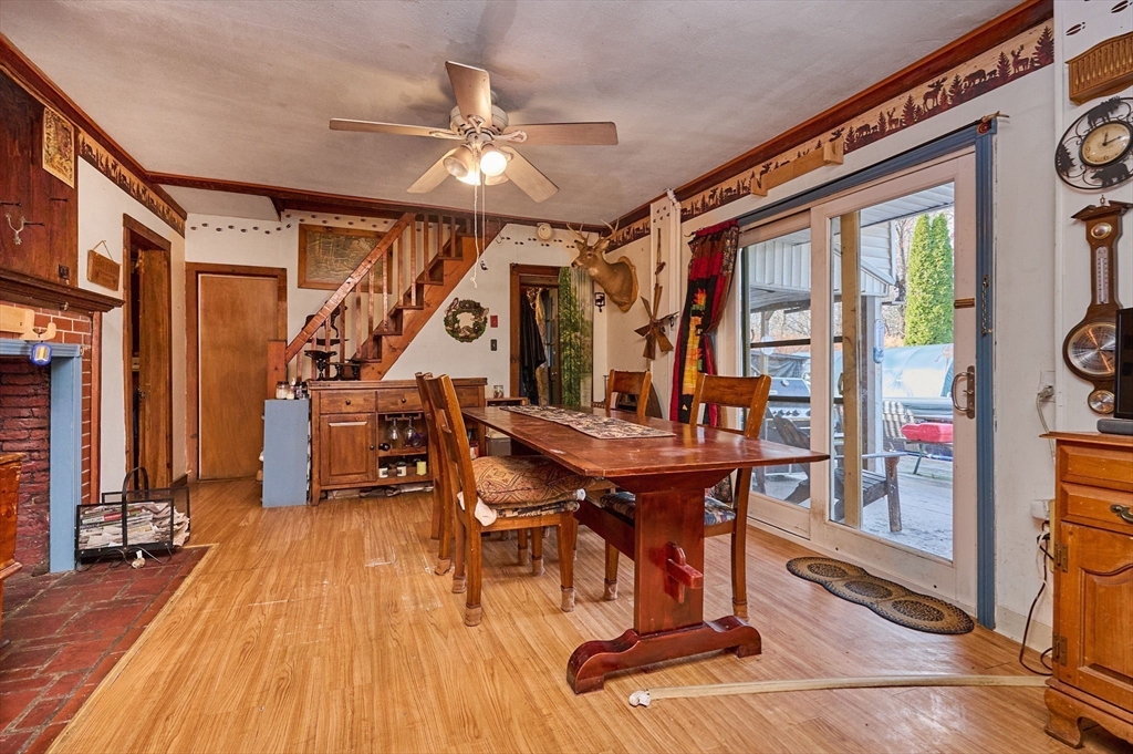 283 South Street Northampton, MA 01060 - Photo 6 of 32 a view of a dining room with furniture window and wooden floor