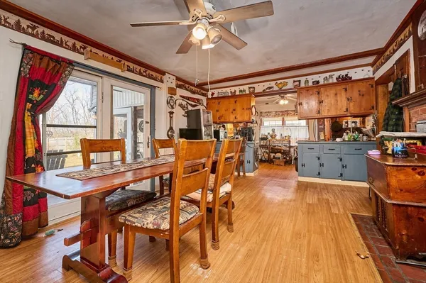 a very nice looking room with a large window