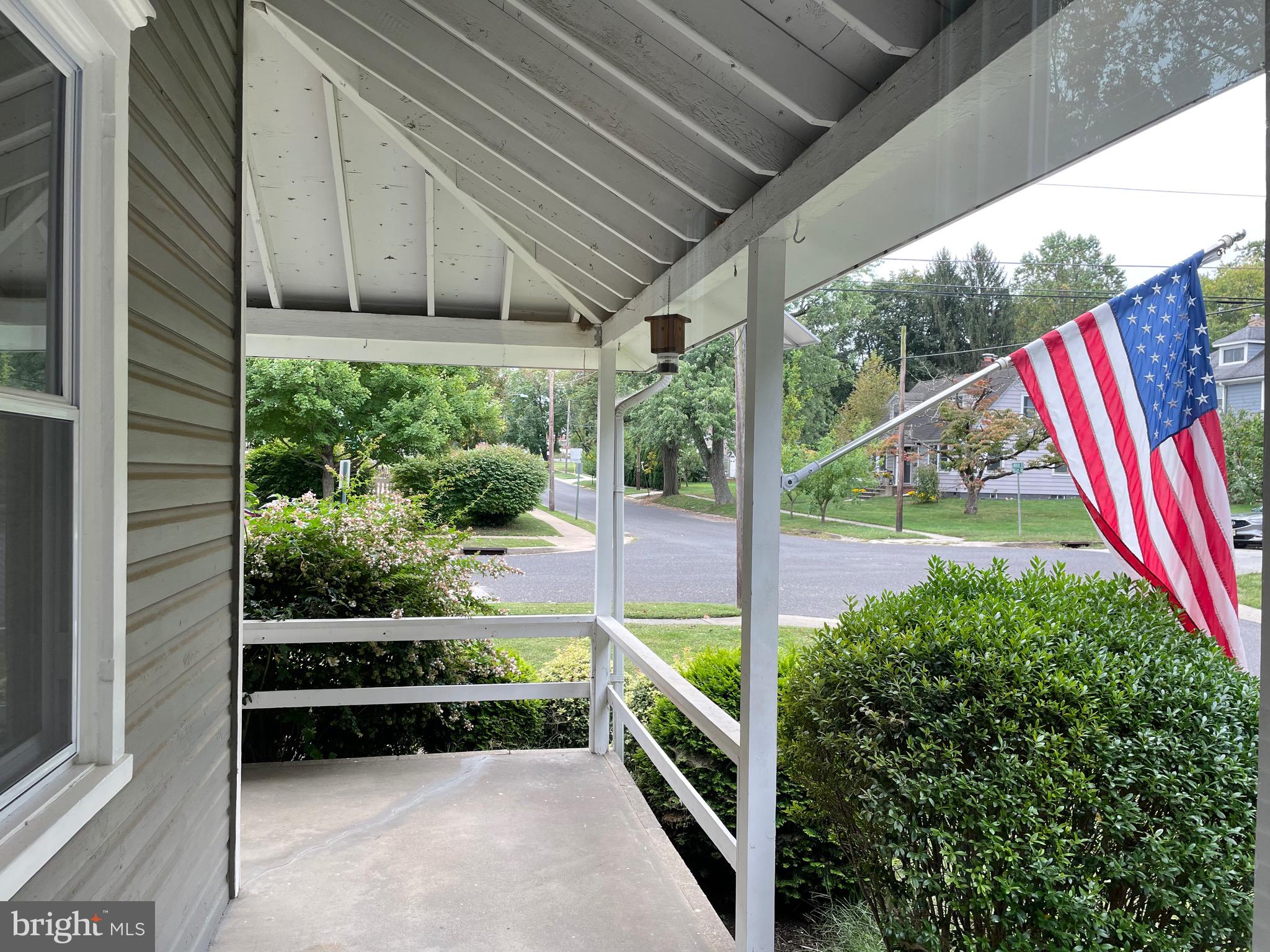301 East Linden Street Moorestown, NJ 08057 - Photo 18 of 19 a view of small yard and wooden fence