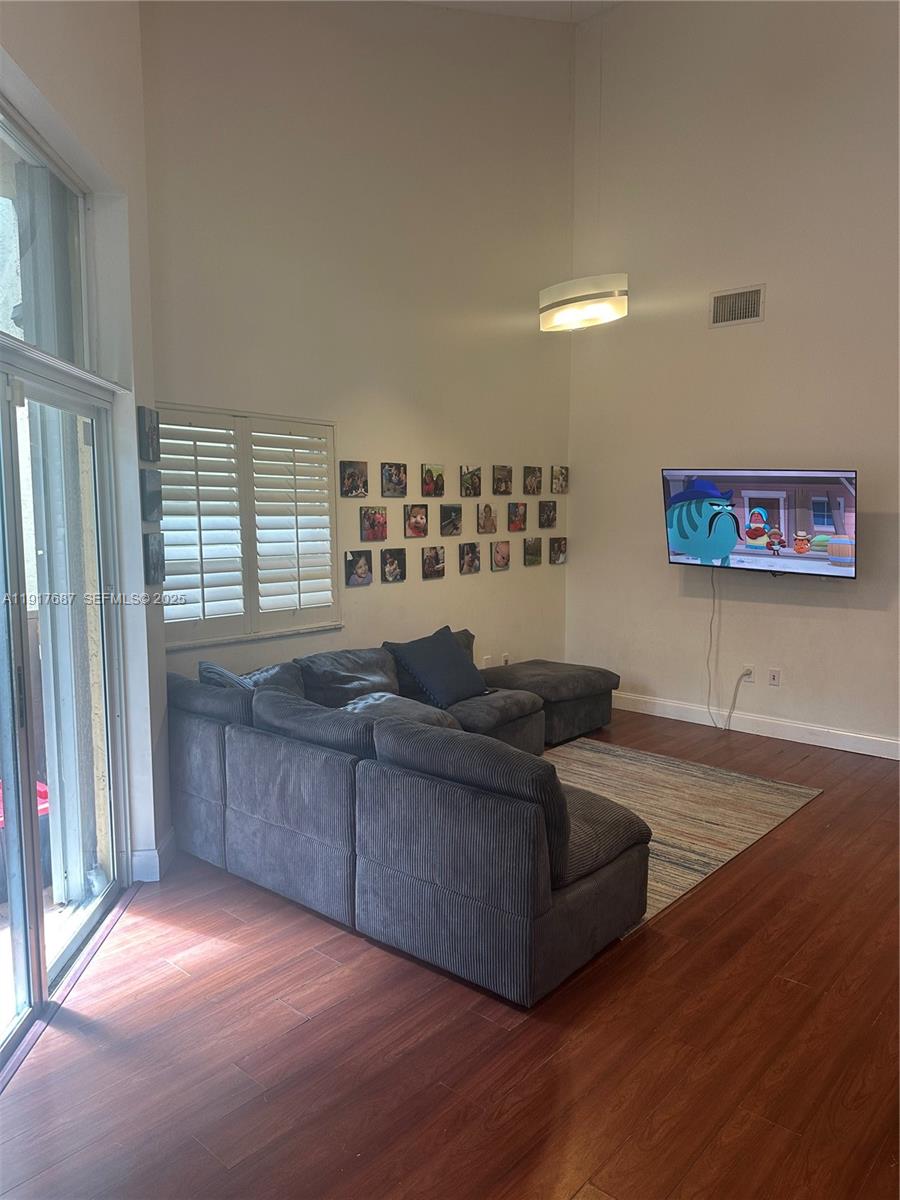 3195 North 36th Avenue Hollywood, FL 33021 - Photo 17 of 28 a living room with granite countertop furniture and fireplace