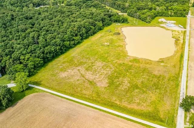 a view of a swimming pool and an outdoor space