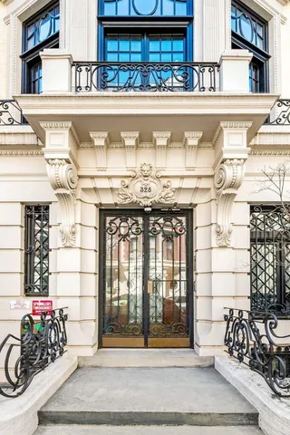 a view of a entryway door