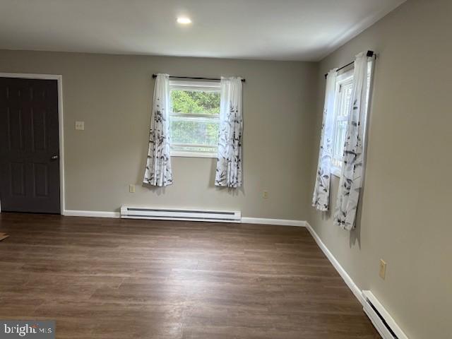 41 Bick Road, Unit 2 Fleetwood, PA 19522 - Photo 3 of 12 a view of an empty room with window and wooden floor