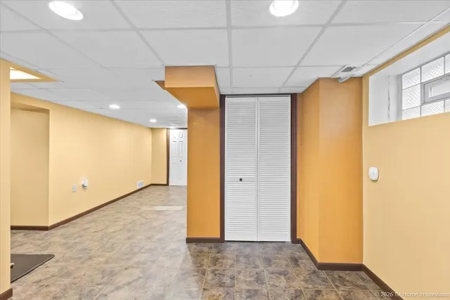 a view of empty room