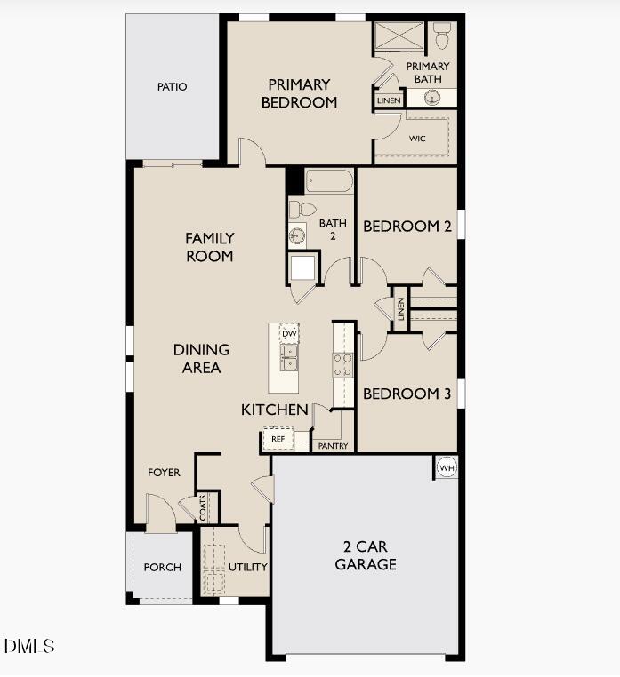 3813 Paragon Place Rolesville, NC 27571 - Photo 30 of 30 Glimmer Floorplan