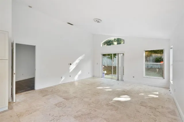 a view of an empty room with window