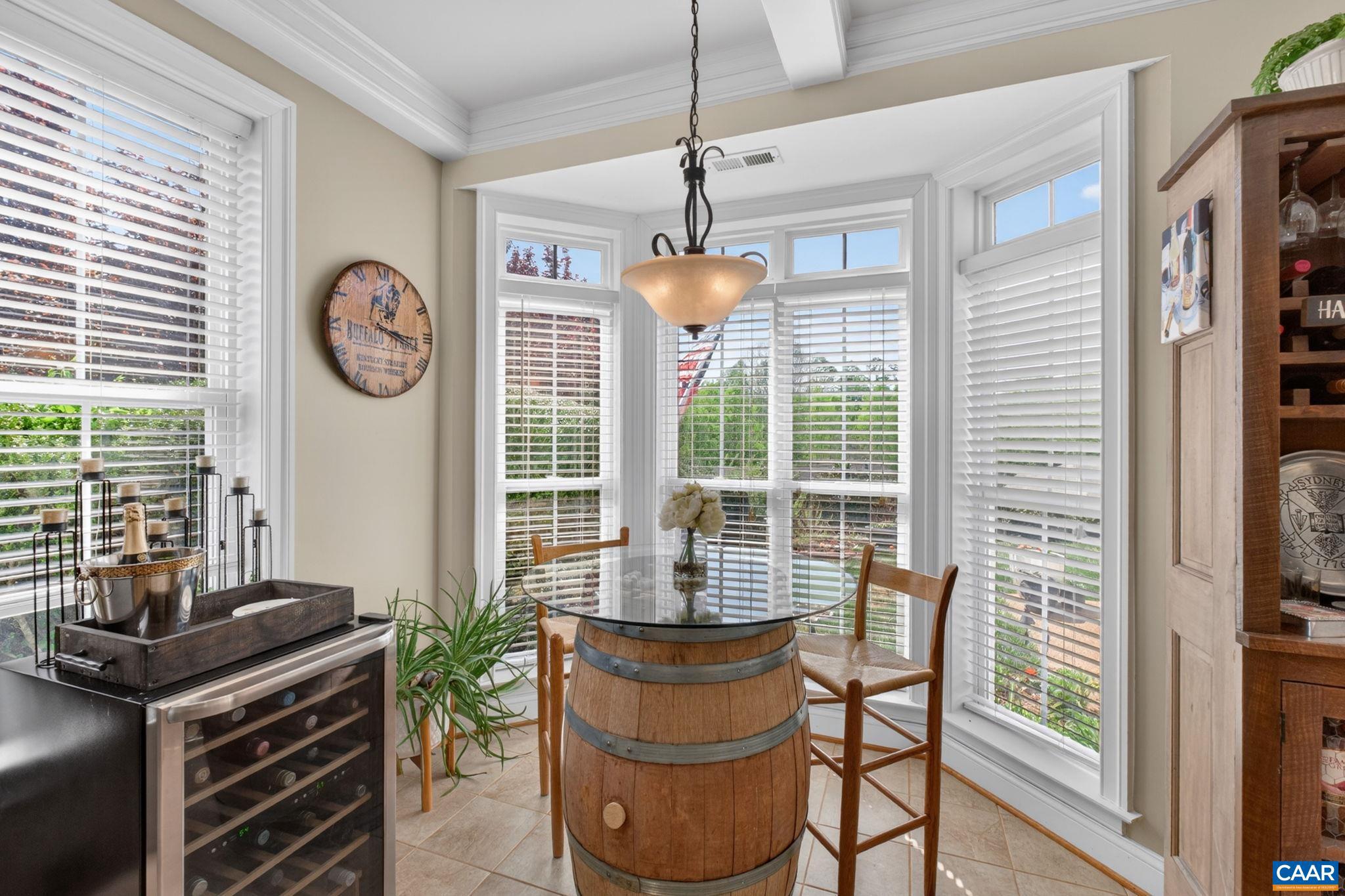 1338 Gate Post Lane Charlottesville, VA 22901 - Photo 19 of 50 a dining room with furniture and windows
