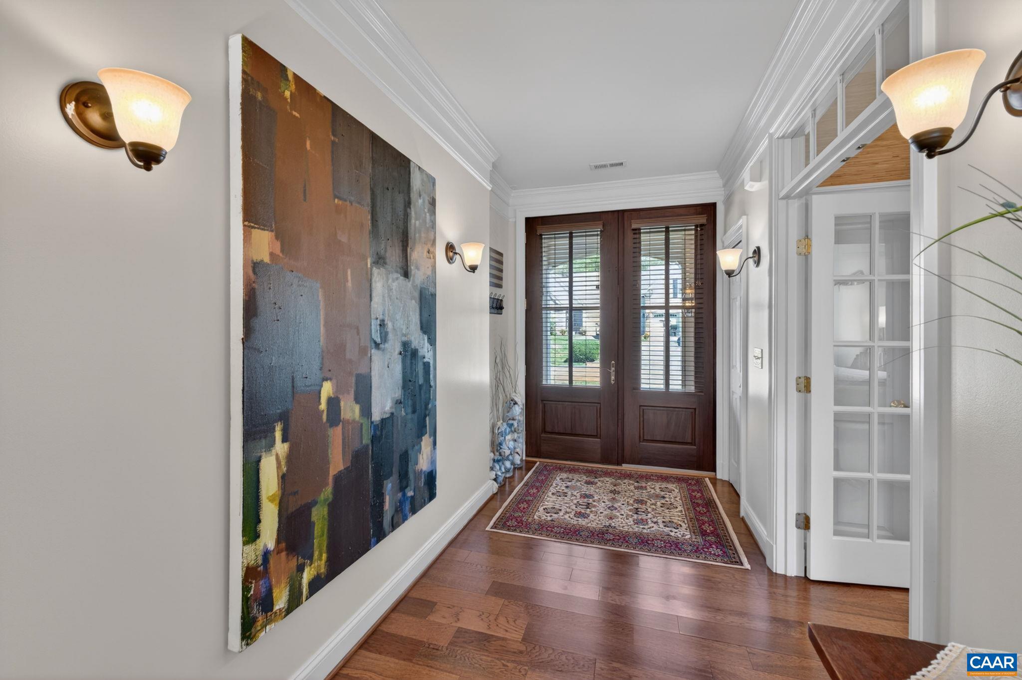 1338 Gate Post Lane Charlottesville, VA 22901 - Photo 6 of 50 a view of entryway with wooden floor