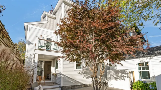 a workspace with furniture and lamp
