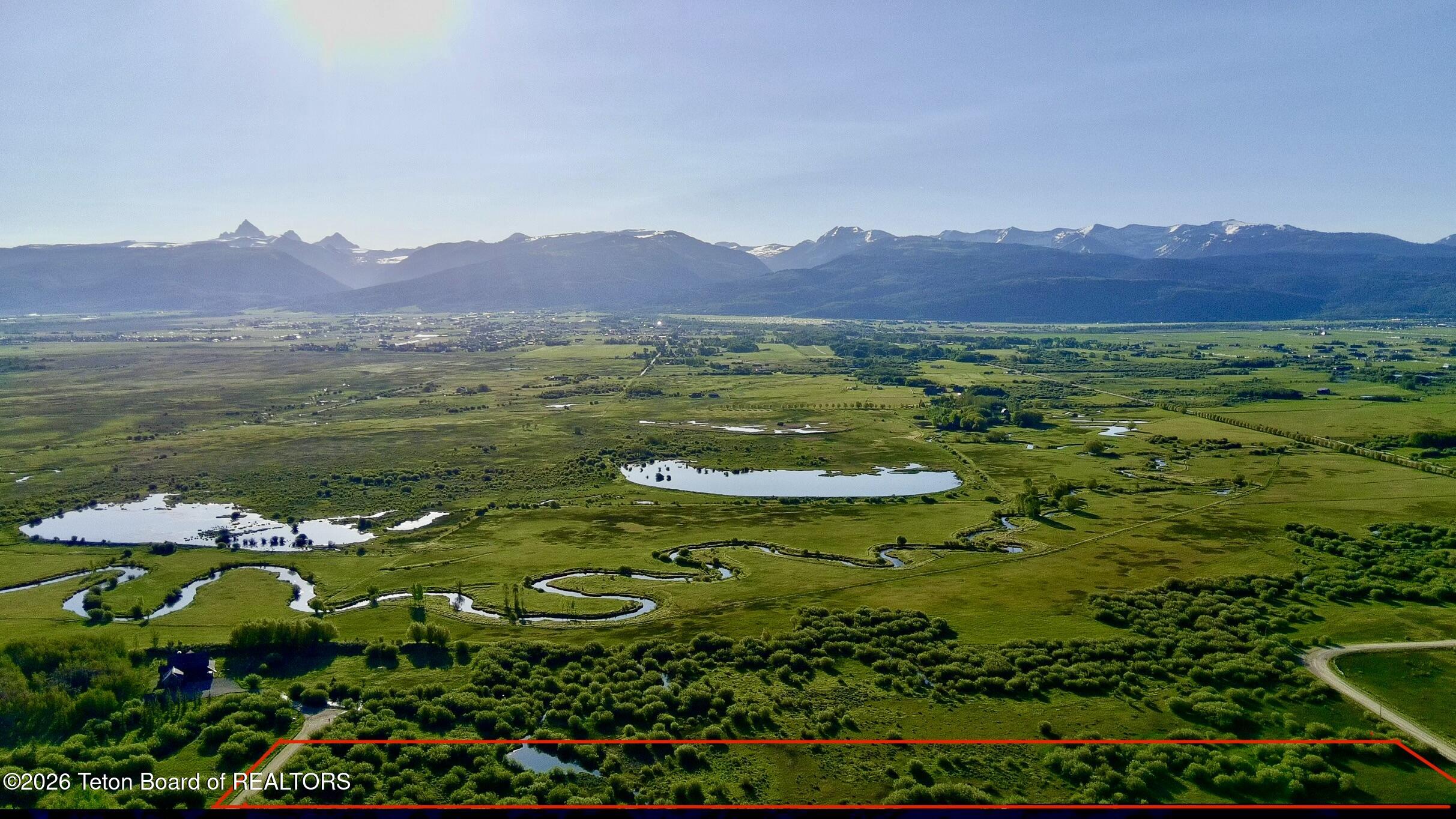 3329 Trout Creek Road Victor, ID 83455 - Photo 3 of 12 Aerial from west