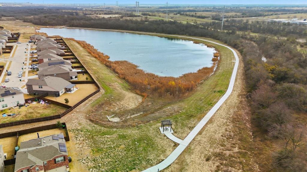 16041 Pious Drive Haslet, TX 76052 - Photo 34 of 36 Subdivision walking trail and pond